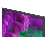 LG 65 collu LG QNED evo AI Mini-LED QNED85 4K viedtelevizors 2026, LG Shield kombinācijā ar LG QNED evo AI QNED85 Mini LED attēlots ar LG Shield logotipu centrā, drošības ikonām zemāk un 2026. gada CES Innovation Awards Honoree apbalvojuma apliecinājumu augšpusē, izc, 65QNED85B3B, thumbnail 8