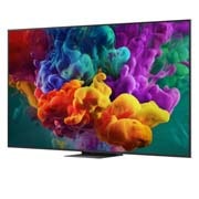 LG 86 collu LG QNED evo AI Mini-LED QNED87 4K viedtelevizors 2026, LG QNED evo AI QNED85 Mini LED ar AI Picture Pro un Dynamic Tone Mapping Pro rāda zemūdens ainu ar jūras bruņurupuci, kas peld virs koraļļiem un zivīm, kamēr mākslīgais intelekts atpazīst un uzlabo ka, 86QNED87B3A, thumbnail 7