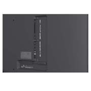 LG 86 collu LG QNED evo AI Mini-LED QNED87 4K viedtelevizors 2026, LG QNED evo AI QNED85 Mini LED ar Super Slim Design tehnoloģiju piestiprināts pie sienas gaišā, atvērtā tipa dzīvojamā telpā un saplūst ar interjeru, ekrānā rādot izteiktu ģeometrisku abstraktu māksla, 86QNED87B3A, thumbnail 13