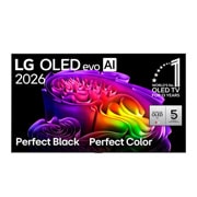 LG 97 collu LG OLED evo AI G6 4K viedtelevizors 2026, 97 collu LG OLED evo AI G6 4K viedtelevizors 2026, OLED97G61LW, thumbnail 1