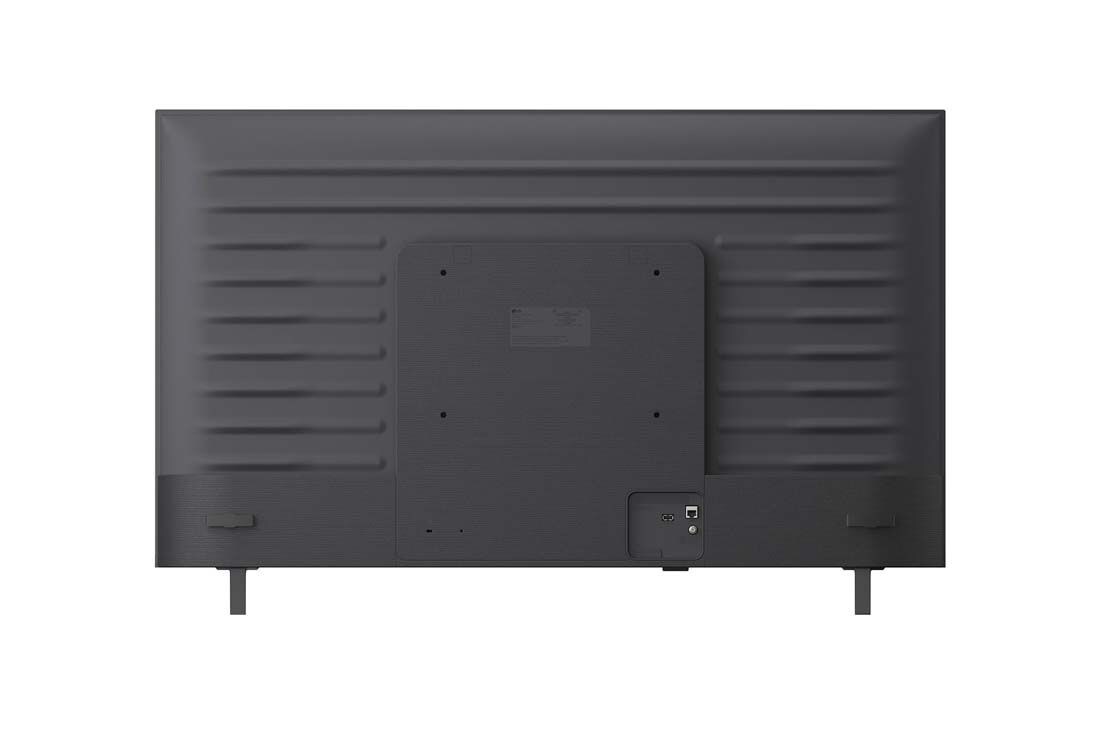 LG 50 collu LG NANO 4K UHD AI NU85 viedtelevizors 2026, LG NANO 4K UHD AI NU85 no priekšpuses un sānu skata, izceļot 98&nbsp;collu displeju ar 2184&nbsp;mm platu ekrānu, 1252&nbsp;mm ekrāna augstumu, 1346/1304&nbsp;mm augstumu ar statīvu, 74,5&nbsp;mm profila dziļumu un statīva no, 50NU850B3LA, thumbnail 3