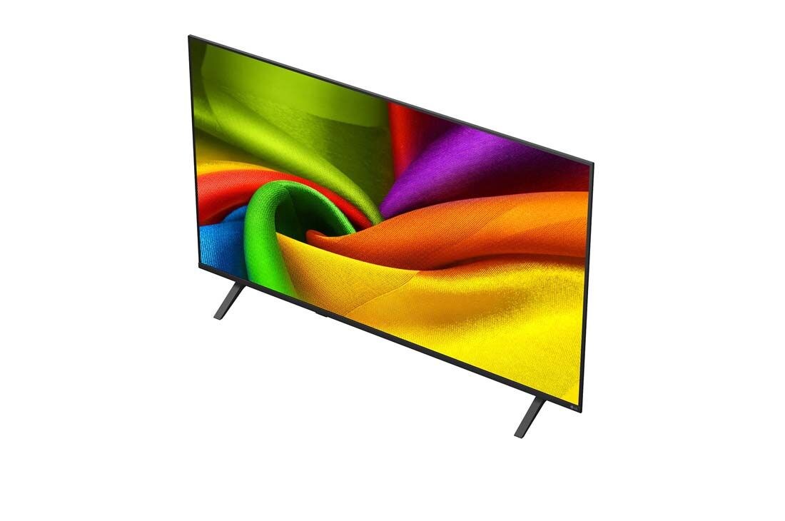 LG 50 collu LG NANO 4K UHD AI NU85 viedtelevizors 2026, LG Shield kombinācijā ar LG QNED evo AI QNED85 attēlots ar LG Shield logotipu centrā, drošības ikonām zemāk un 2026. gada CES Innovation Awards Honoree apbalvojuma apliecinājumu augšpusē, izceļot datu, 50NU850B3LA, thumbnail 9