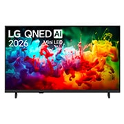 LG 43 collu LG QNED AI Mini-LED QNED72 4K viedtelevizors 2026, 43 collu LG QNED AI Mini-LED QNED72 4K viedtelevizors 2026, 43QNED72B3B, thumbnail 1