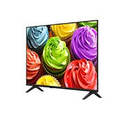 LG 43 collu LG FHD AI LB65 4K viedtelevizors 2026, LG SMART TV AI LB65 FHD televizors izceļ HDR10 Pro ar dalīta ekrāna ainavisku ezera un kalnu attēlu, salīdzinot SDR ar HDR10 Pro, lai atklātu spilgtākus izcēlumus, dziļākas ēnas un izsmalcinātāku kont, 43LB65003LA, thumbnail 4