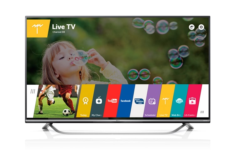 LG 43 collu Ultra HD Smart TV televizors ar WebOS 2.0 un Magic Remote pulti., 43UF7787