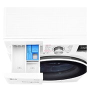 LG veļas mašīna ar žāvētāju 8/5kg | AIDD | V4 sērija D/E| Dziļums 56.5 cm | Balta | Steam | WiFi | F4DT408AIDD, F4DT408AIDD, thumbnail 7