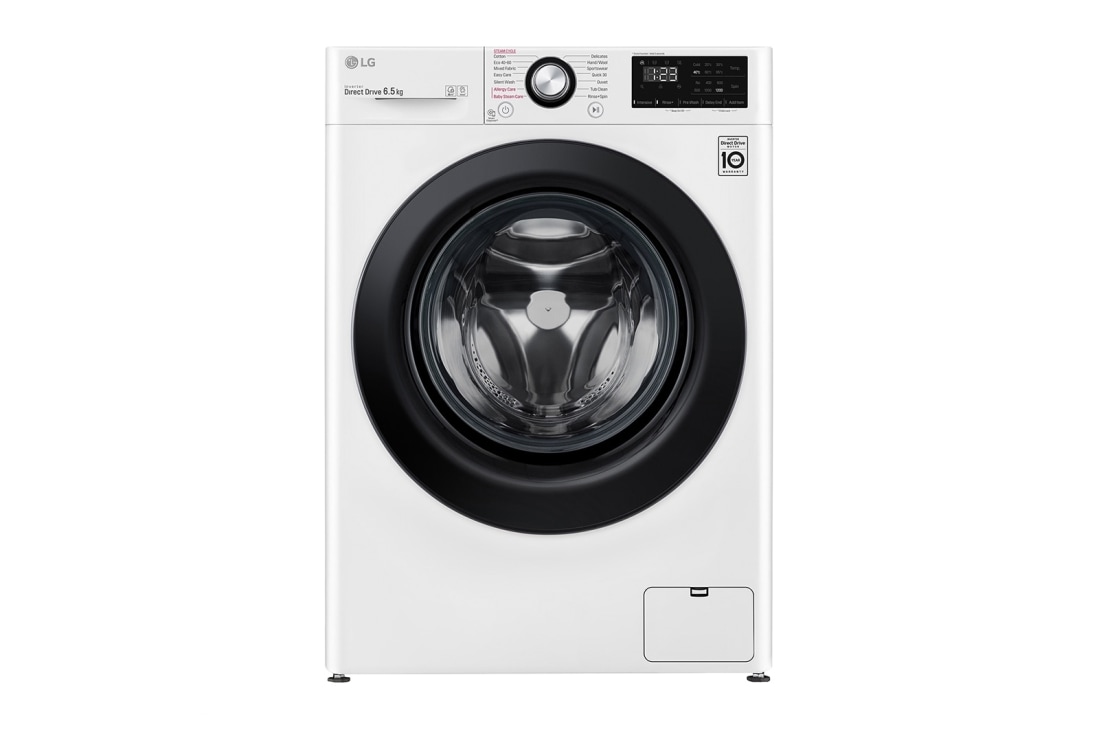LG 200. sērijas 6,5 kg veļas mašīna, dziļums 45,5 cm, F2WN2S6N6E, F2WN2S6N6E