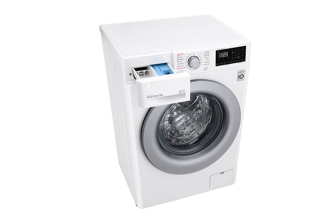 LG šaura veļas mašīna 7kg | AIDD | V3 sērija D| Dziļums 47.5 cm | Balta | Steam | F2WV3S7S4E, F2WV3S7S4E, F2WV3S7S4E, thumbnail 7