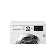 LG šaura veļas mašīna 6.5kg | J3 sērija E|&nbsp;Dziļums 44 cm| Balta| Steam |F2J3WY5WE, F2J3WY5WE 6 Motion veļas mašīna, 6.5kg ietilpība, E klase, F2J3WY5WE, thumbnail 4