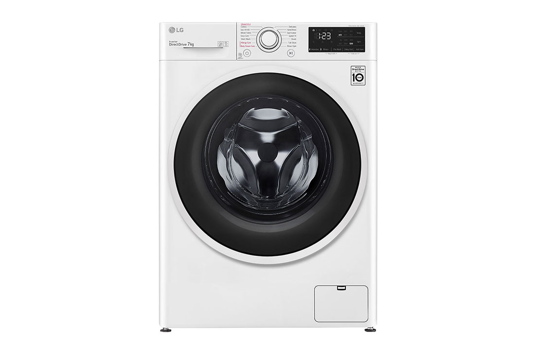 LG 300. sērijas 7 kg veļas mašīna, dziļums 47,5 cm, F2WV3S7AIDD, F2WV3S7AIDD