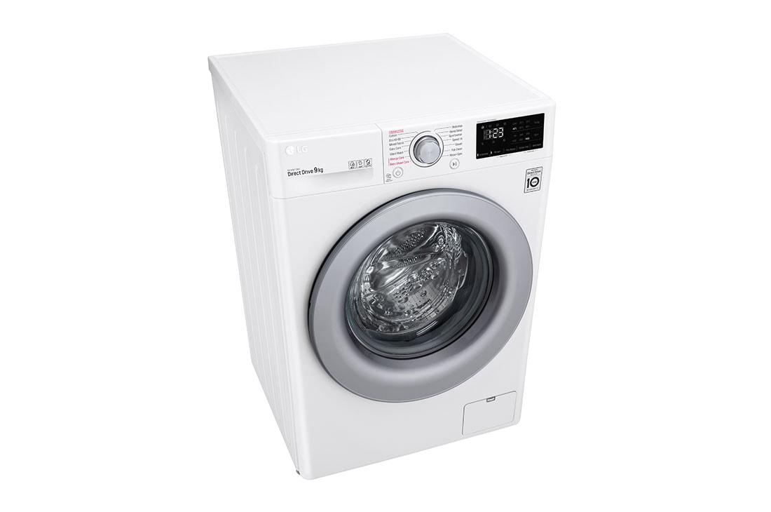 LG veļas mašīna 9kg | AIDD |&nbsp;V3 sērija B |&nbsp;Dziļums 56.5 cm |Balta | Steam | F4WV309S4E, F4WV309S4E, F4WV309S4E, thumbnail 8