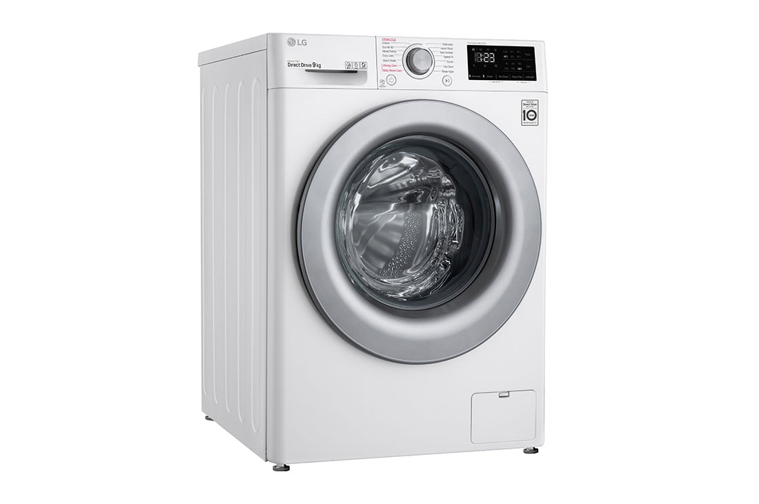 LG veļas mašīna 9kg | AIDD |&nbsp;V3 sērija B |&nbsp;Dziļums 56.5 cm |Balta | Steam | F4WV309S4E, F4WV309S4E, F4WV309S4E, thumbnail 10