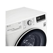 LG 500. sērijas 7 kg veļas mašīna ar žāvētāju, dziļums 47,5 cm, F2DV5S7N0E, thumbnail 6