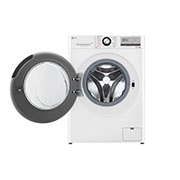 LG šaura veļas mašīna 7kg | AIDD |&nbsp;V3 sērija A–10% |&nbsp;Dziļums 47.5 cm |Balta | Steam | F2WV3S7S6E, Front Open view, F2WV3S7S6E, thumbnail 2