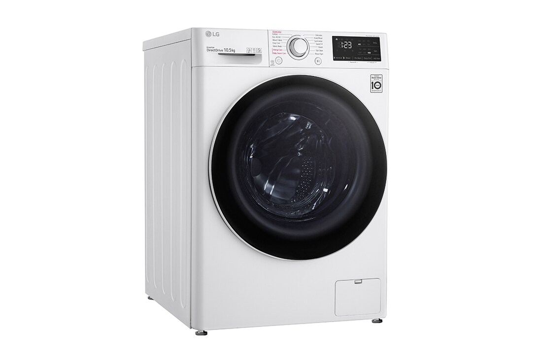 LG veļas mašīna 10.5kg | AIDD |&nbsp;V3 sērija A | Dziļums 56.5 cm |Balta | Steam | F4WV3210S0A, F4WV3210S0A, F4WV3210S0A, thumbnail 10