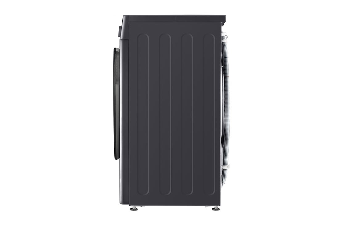 LG šaura veļas mašīna 8kg | AIDD | R5 sērija A–10% | Dziļums 47.5 cm I Melna | Steam | F2WR508S2M, Sāna skats, F2WR508S2M, thumbnail 14