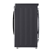 LG  LG veļas mašīna 8kg | Dziļums 475mm | A-10% | R5 sērija | Melna | AI DD™ | Steam™ | Inverter Direct Drive™, Skats no labās puses ar perspektīvas skatu no augšas, F2WR508SBM, thumbnail 13