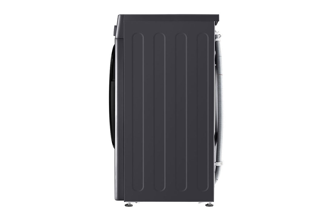 LG  LG veļas mašīna 8kg | Dziļums 475mm | A-10% | R5 sērija | Melna | AI DD™ | Steam™ | Inverter Direct Drive™, Skats no labās puses ar perspektīvas skatu no augšas, F2WR508SBM, thumbnail 13