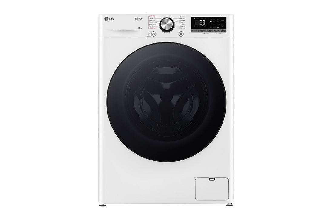 LG veļas mašīna 10kg | AIDD | R7 sērija A–10% | Dziļums 56.5 cm | Balta | Turbowash360 | Steam | WiFi | F4WR710S2W, F4WR710S2W, F4WR710S2W
