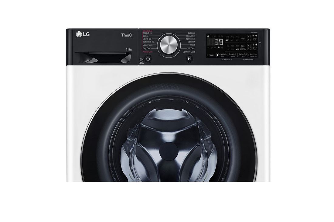 LG veļas mašīna 11kg | AIDD | R7 sērija A–10% | Dziļums 56.5 cm | Balta | Turbowash360 | Steam | WiFi | F4WR711S3HA, F4WR711S3HA, F4WR711S3HA, thumbnail 6