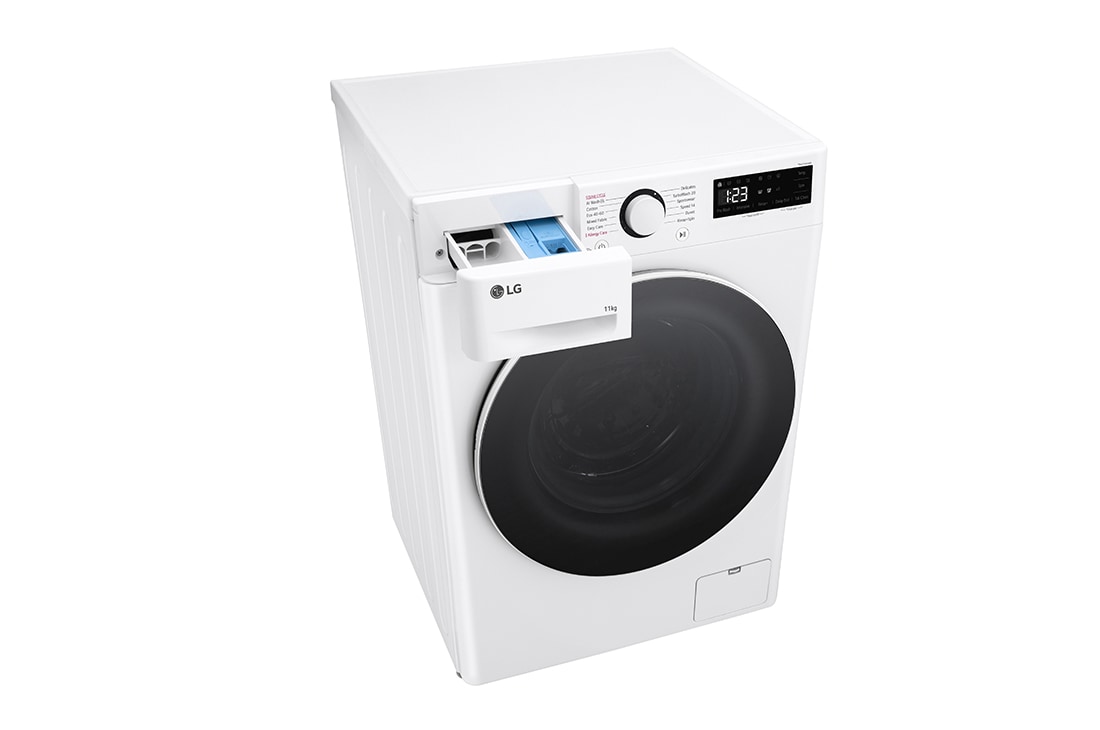 LG veļas mašīna 11kg | AIDD | R5 sērija A–10% | Dziļums 56.5 cm | Balta | Steam | F4WR511S0W, F4WR511S0W, F4WR511S0W, thumbnail 9