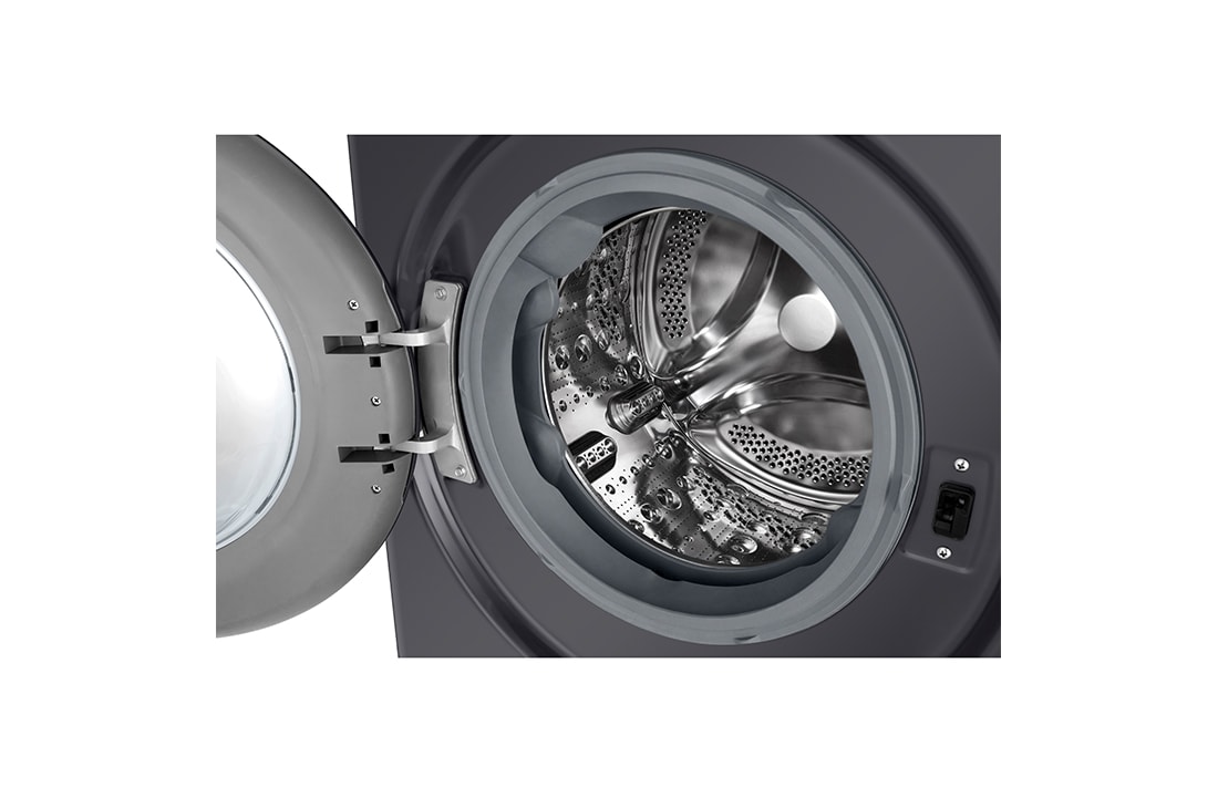 LG veļas mašīna ar žāvētāju 10/6kg | AIDD | R5 sērija A–10%/D |Dziļums 56.5 cm I Balta | Turbowash360 | Steam | F4DR510S2M, Drum, F4DR510S2M, thumbnail 4