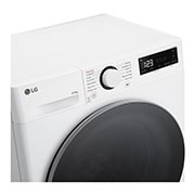 LG šaura veļas mašīna ar žāvētāju 9/5 kg | AIDD | V9 sērija A/E | Dziļums 47.5 cm I Balta | Turbowash360 | Steam | F2DR509S1W, Detail, F2DR509S1W, thumbnail 3