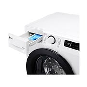 LG veļas mašīna ar žāvētāju 9/6kg | AIDD | R5 sērija A–10%/D | Dziļums 56.5 cm | Balta | Steam | F4DR509SBW, F4DR509SBW, thumbnail 6