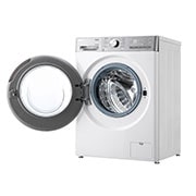 LG veļas mašīna ar žāvētāju 13/7kg | AIDD | R9 sērija A–10%/D | Dziļums 61.5 cm I Balta | Turbowash360 | Steam | WiFi | F4DR913P3WA, Left door open, F4DR913P3WA, thumbnail 11