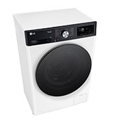 LG šaura veļas mašīna 8kg | AIDD | R7 sērija A–10% | Dziļums 47.5 cm I Balta | Turbowash360 | Steam | WiFi | F2WR708S2H, Top perspective view, F2WR708S2H, thumbnail 8