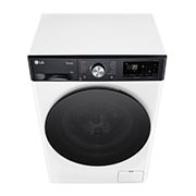 LG šaura veļas mašīna 8kg | AIDD | R7 sērija A–10% | Dziļums 47.5 cm I Balta | Turbowash360 | Steam | WiFi | F2WR708S2H, Top perspective view, F2WR708S2H, thumbnail 9