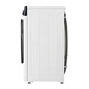 LG šaura veļas mašīna 8kg | AIDD | R7 sērija A–10% | Dziļums 47.5 cm I Balta | Turbowash360 | Steam | WiFi | F2WR708S2H, Side view, F2WR708S2H, thumbnail 14