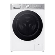 LG veļas mašīna 9kg | AIDD | R9 sērija A–40% | Dziļums 56.5 cm | Balta | Turbowash360 | Steam | WiFi | F4WR909P3W, Front view, F4WR909P3W, thumbnail 1