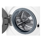 LG veļas mašīna 13kg | AIDD | R5 sērija A–10% | Dziļums 61.5 cm I Balta | Steam | F4WR513SBW, open door, F4WR513SBW, thumbnail 4