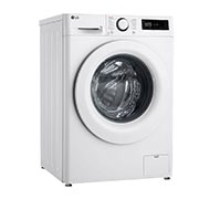 LG šaura veļas mašīna 8kg | AIDD | R5 sērija A–10% | Dziļums 47.5 cm | Balta | Steam | F2WR508SWW, Kreisais perspektīvas skats, F2WR508SWW, thumbnail 10