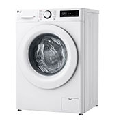 LG šaura veļas mašīna 8kg | AIDD | R5 sērija A–10% | Dziļums 47.5 cm | Balta | Steam | F2WR508SWW, Skats no labās puses, F2WR508SWW, thumbnail 12