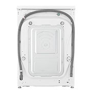 LG veļas mašīna 11kg | AIDD | R7 sērija A–10% | Dziļums 56.5 cm I Balta | Turbowash360 | Steam | WiFi | F4WR711S3HA, Back view, F4WR711S3HA, thumbnail 15