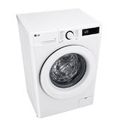 LG veļas mašīna 9kg | Dziļums 475mm | A-10% | R5 sērija | Balta | AI DD™ | Steam™ | Inverter Direct Drive™, Top perspective view, F2WR509SWW, thumbnail 8