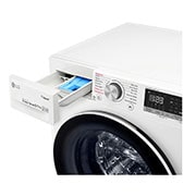 LG veļas mašīna ar žāvētāju 8/5kg | AIDD | V4 sērija D/E| Dziļums 56.5 cm | Balta | Steam | WiFi | F4DN408S0, F4DN408S0, thumbnail 5