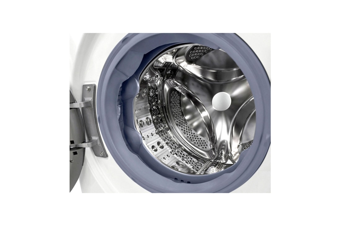 LG veļas mašīna ar žāvētāju 8/5kg | AIDD | V4 sērija D/E| Dziļums 56.5 cm | Balta | Steam | WiFi | F4DN408S0, F4DN408S0, thumbnail 4