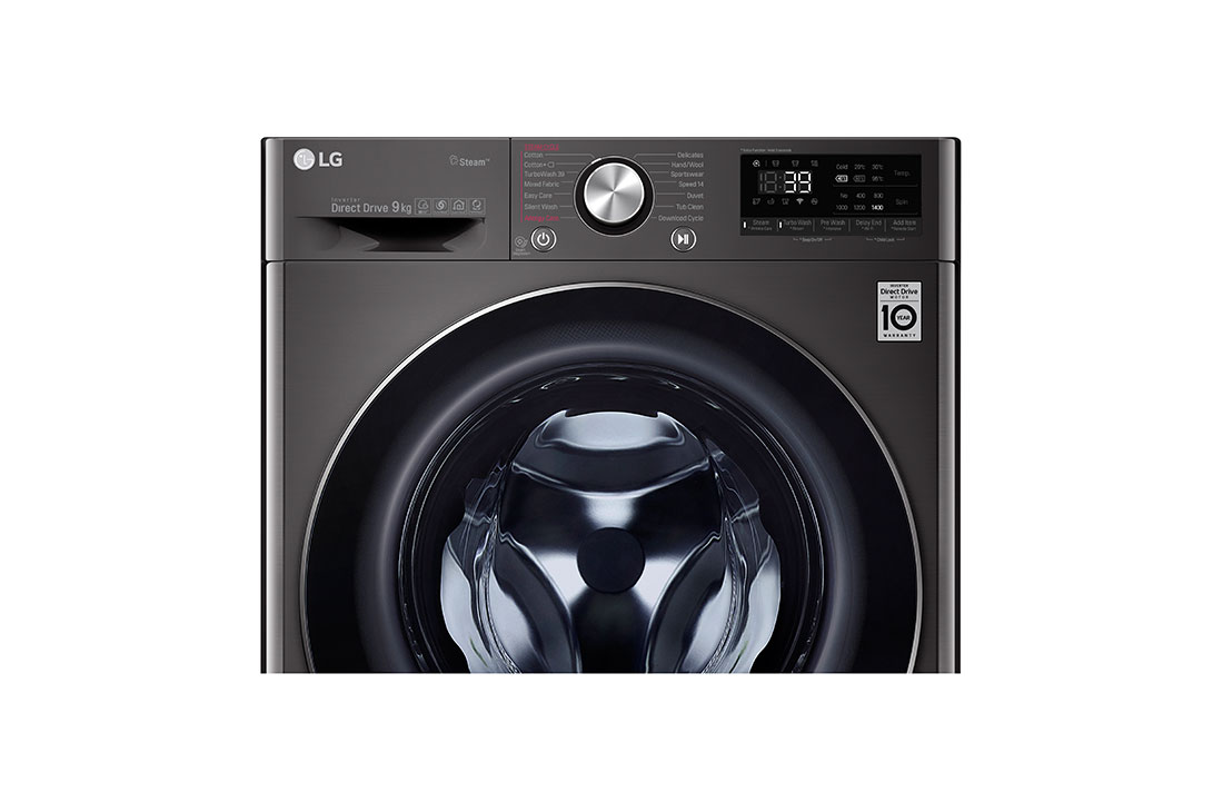 LG 900. sērijas 9 kg veļas mašīna, dziļums 56,5 cm, F4WV909P2S, thumbnail 4