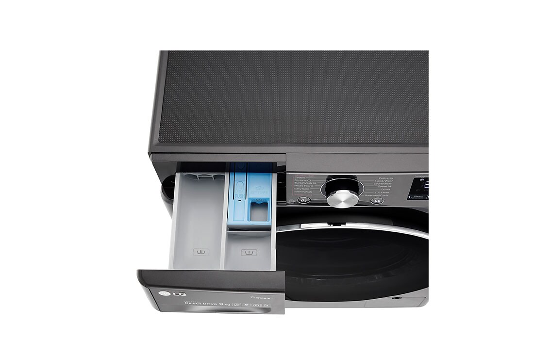 LG 900. sērijas 9 kg veļas mašīna, dziļums 56,5 cm, F4WV909P2S, thumbnail 6