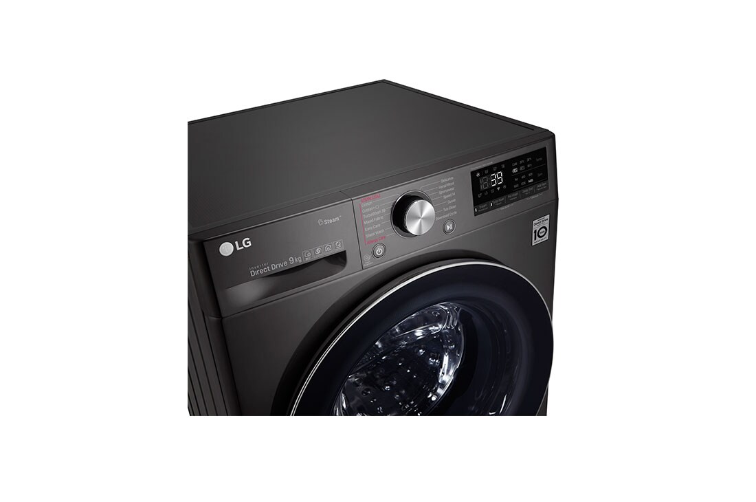 LG 900. sērijas 9 kg veļas mašīna, dziļums 56,5 cm, F4WV909P2S, thumbnail 7