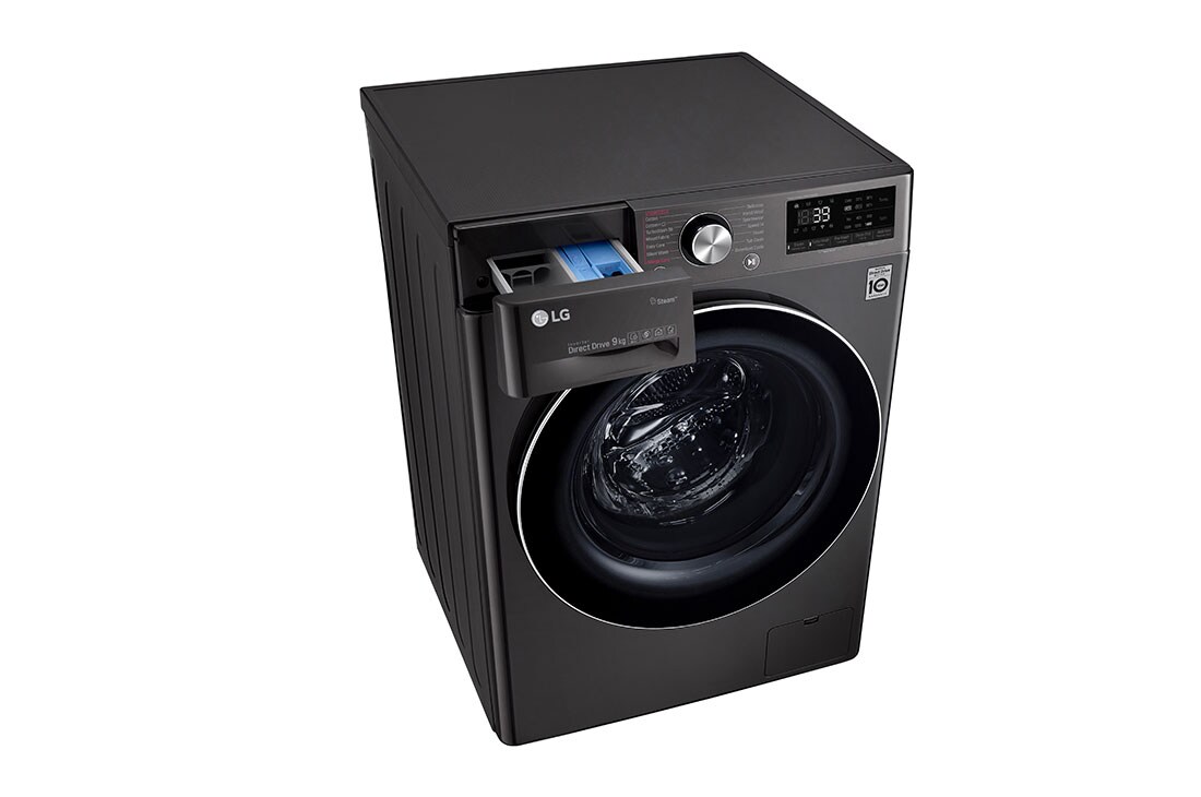 LG 900. sērijas 9 kg veļas mašīna, dziļums 56,5 cm, F4WV909P2S, thumbnail 9