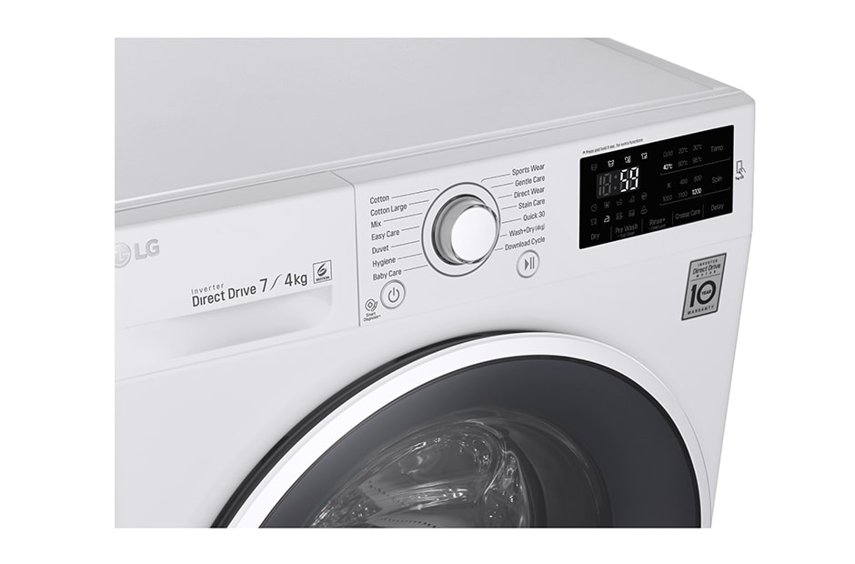 LG 6 Motion veļas mašīna ar žāvētāju, 7kg ietilpība, FH2U2HDM1N, thumbnail 9