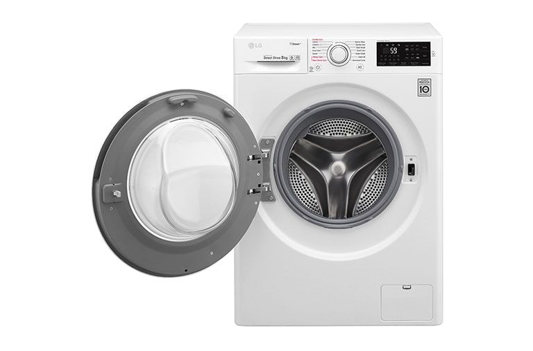 LG 6 Motion veļas mašīna ar tvaika funkciju, 8 kg ietilpība, A+++ -30% klase, F4J6TY0W, thumbnail 2