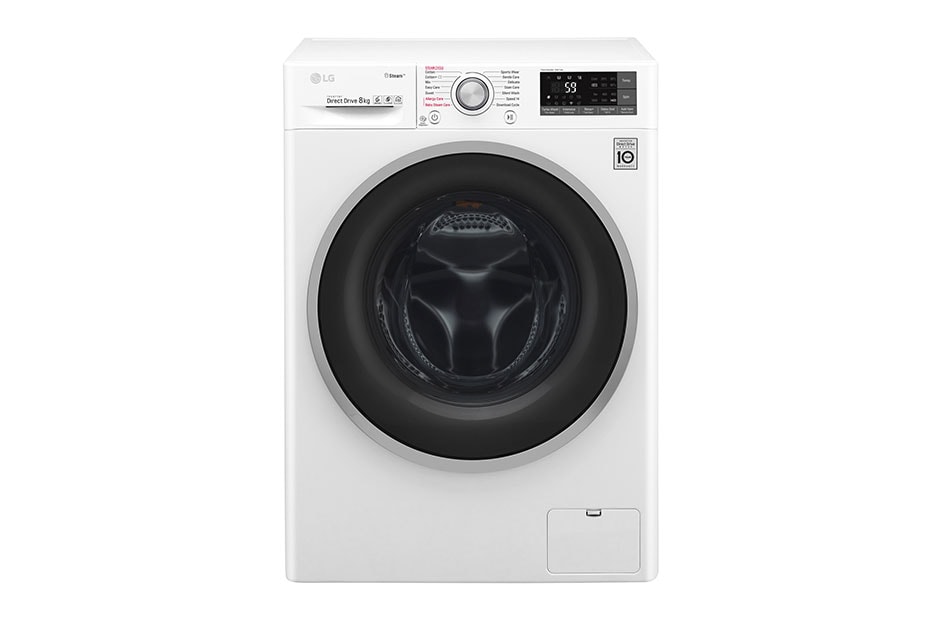 LG TurboWash™ veļas mašīna ar tvaika funkciju, 8 kg ietilpība, F4J7TY1W