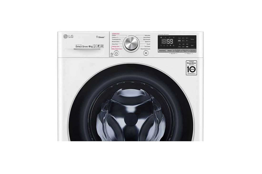LG V600.sērijas 8kg veļas mašīna, dziļums 56,5cm, F4WN608S1, thumbnail 4