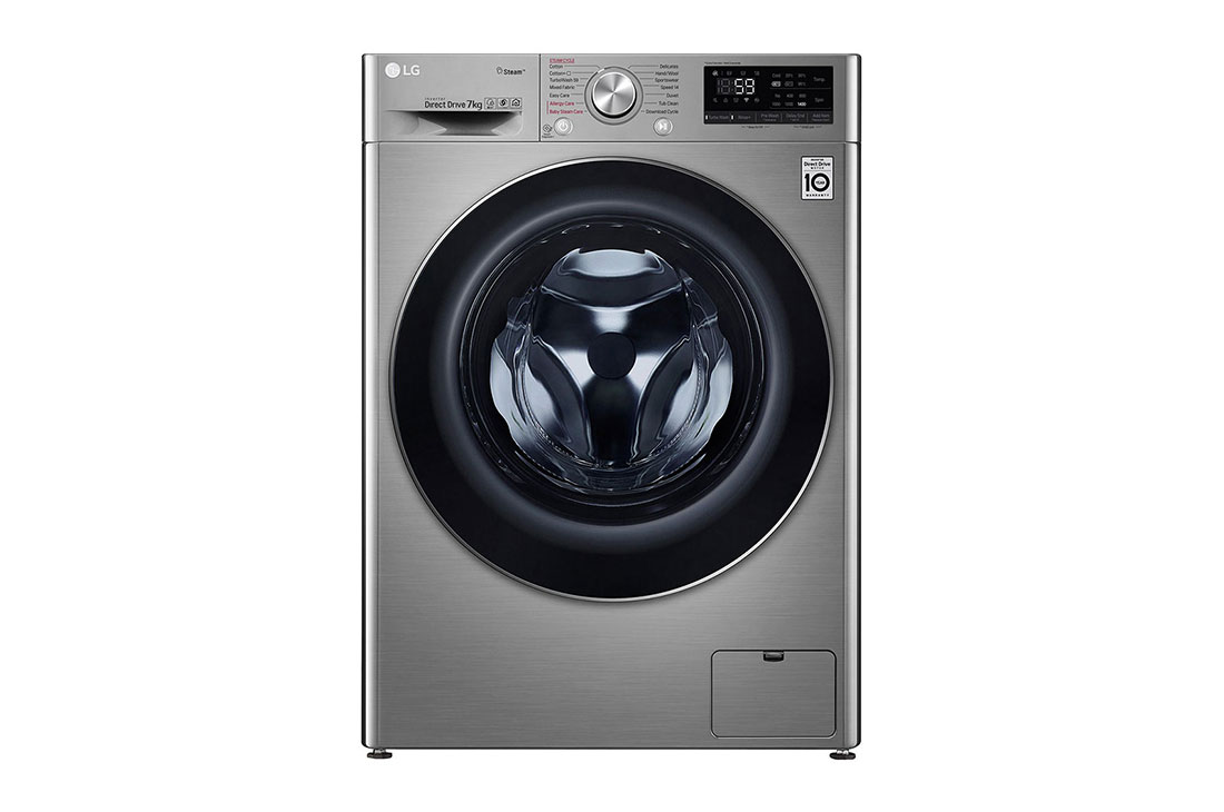 LG 600. sērijas 7 kg veļas mašīna, dziļums 45,5 cm, F2WN6S7S2T