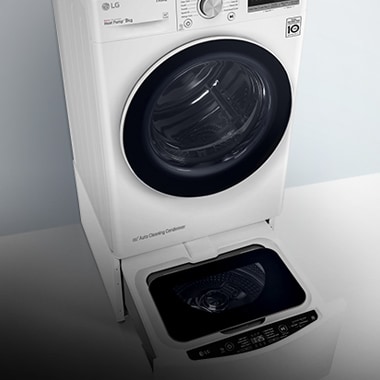 Zem žāvētāja pievienojiet TWINWash mini